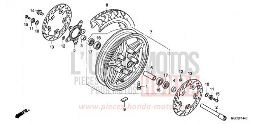 FRONT WHEEL CB1100AD de 2013